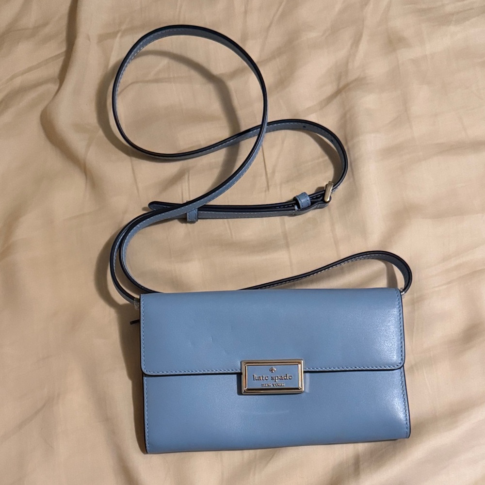 Kate Spade Light Blue Crossbody Bag